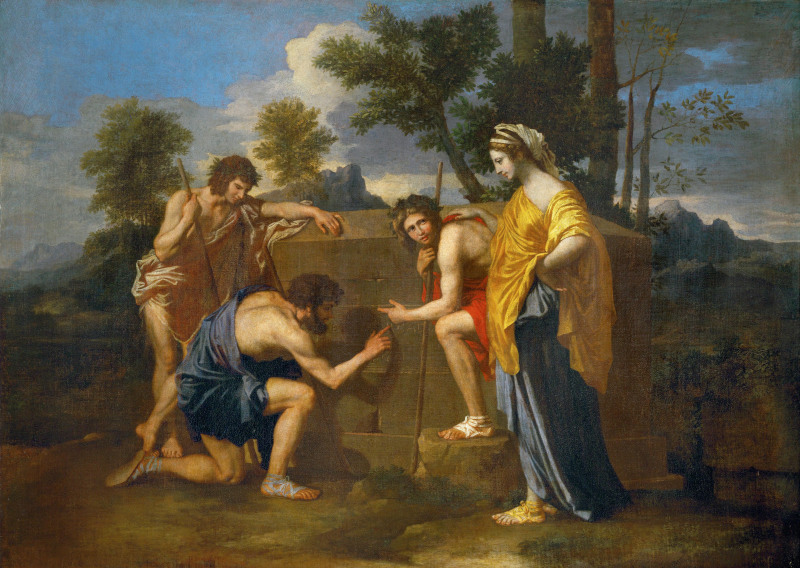 Los Pastores de Arcadia de Nicolas Poussin